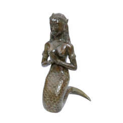 Meerjungfrau aus Metall, 20. Jahrhundert,