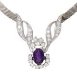 Collier mit Amethyst - Foto 2