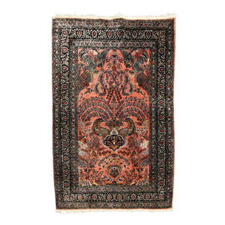 Orientteppich aus Seide. 20. Jahrhundert, ca. 160x108 cm - Foto 1