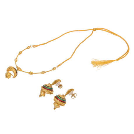 Set Collier und Ohrhänger, - Foto 1