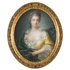 FRANZÖSISCHE SCHULE DES XIX AHRHUNDERTS "Portrait der Königin Marie Antoinette"