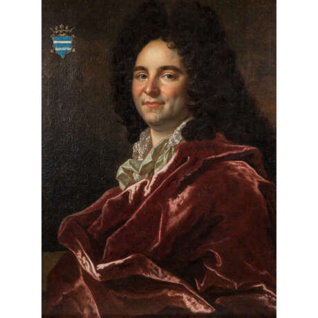 RANC,JEAN (1674-1735), zugeschrieben "Porträt eines eleganten Mannes" - Foto 1