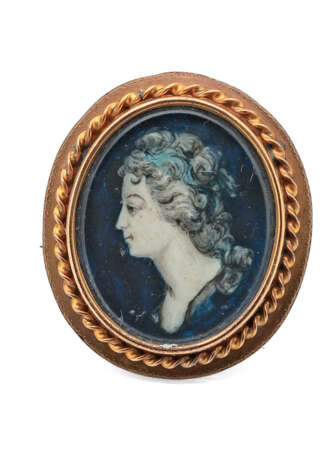 Bildnis einer Dame mit blauem Haarband - photo 1