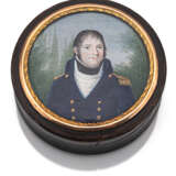 Tabatière mit Miniatur eines Offiziers - photo 1