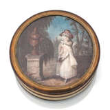 Tabatière mit Miniatur "Charlotte am Grab des jungen Werter" - photo 1