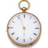 Anhängeuhr mit Goldemail-Uhrkette - photo 2