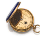 Anhängeuhr mit Goldemail-Uhrkette - photo 4