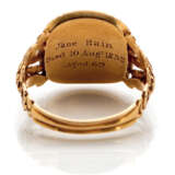 William IV Memory-Ring mit Haararbeit - Foto 2