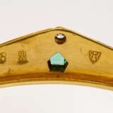 Zartes Diadem im antikisierenden Stil mit feinster Granulation sowie Diamant- und Smaragdbesatz - Foto 6