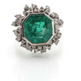 Smaragd-Diamant-Ring - photo 4