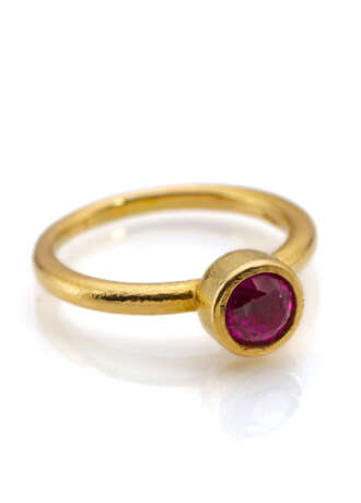 Burma Rubin Ring - photo 1