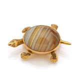 Brosche in Form einer Schildkröte mit beweglichen Gliedern - Foto 1