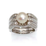 Ring mit Zuchtperle - photo 1