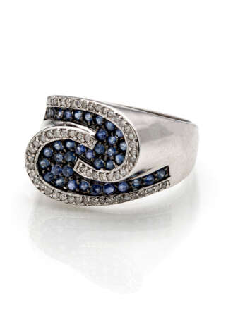 Saphir-Diamant-Ring - photo 1