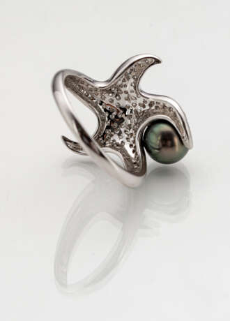 Perl-Diamant-Ring - photo 3