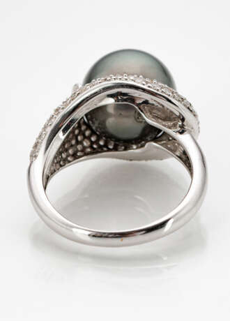 Perl-Diamant-Ring - photo 2