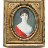 Bildnis einer jungen Dame mit rotem Schal - Foto 1
