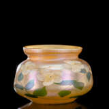 "Favrile" Glas-Vase mit Seerosendekor - Foto 1