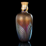 Favrile Glas Vase mit Lüsterdekor - photo 1