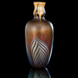 Favrile Glas Vase mit Lüsterdekor - photo 2