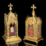 Zwei Reliquienschreine im gotischen Stil - Foto 2