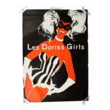 GRUAU, RENÈ, ATTR. (1909-2004), Werbeplakat "LES DORISS GIRLS", Ende 1950er Jahre, - фото 1
