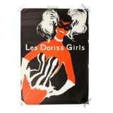 GRUAU, RENÈ, ATTR. (1909-2004), Werbeplakat "LES DORISS GIRLS", Ende 1950er Jahre, - Foto 1