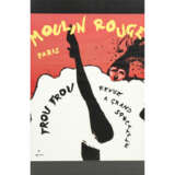 Plakat zur Show "FROU FROU Revue a grand Spectacle", Moulin Rouge, Paris 1960er Jahre, - Foto 1