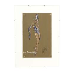 LEVASSEUR, ANDRÉ (geb. 1927 Paris, Zeichner u. Entwerfer 20. Jahrhundert), "Les Doriss Girls”,