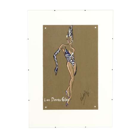 LEVASSEUR, ANDRÉ (geb. 1927 Paris, Zeichner u. Entwerfer 20. Jahrhundert), "Les Doriss Girls”, - photo 1