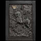 Relieftafel mit Reiterschlacht - photo 4