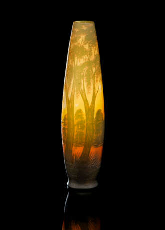 Vase mit Flusslandschaft - Foto 2