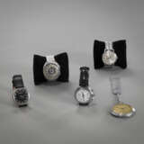 Vier Armbanduhren und Taschenuhr - фото 1