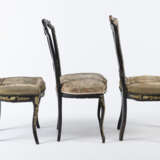Drei Stühle mit Malerei - photo 3