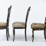 Drei Stühle mit Malerei - photo 5