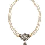 Pearl Diamond Necklace - фото 2
