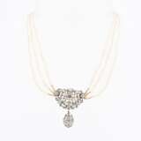 Pearl Diamond Necklace - фото 3