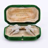 Double brooch with swallow decor - photo 4