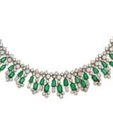 Emerald Diamond Necklace - фото 1