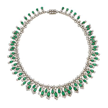 Emerald Diamond Necklace - Foto 3