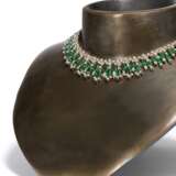 Emerald Diamond Necklace - Foto 8