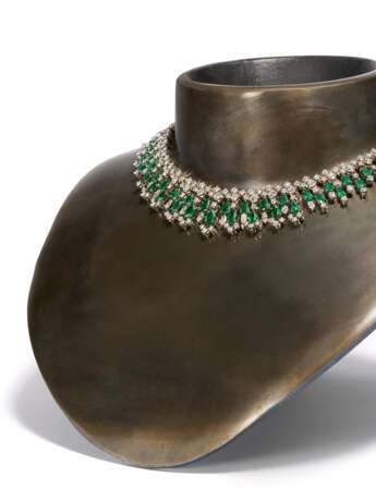Emerald Diamond Necklace - Foto 8