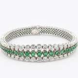 Emerald Diamond Bracelet - photo 2