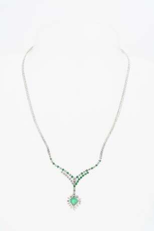 Emerald Diamond Necklace - Foto 2
