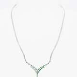 Emerald Diamond Necklace - photo 2