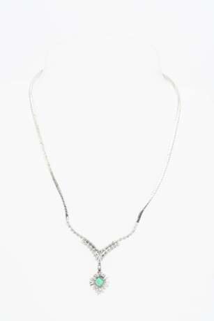 Emerald Diamond Necklace - Foto 6