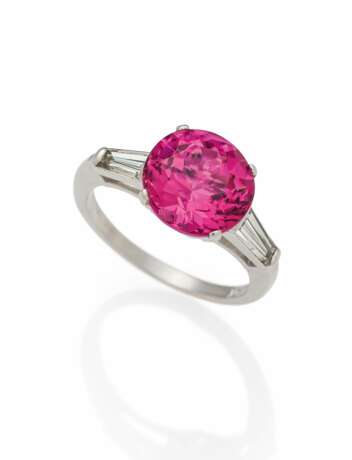 Tourmaline Diamond Ring - photo 1