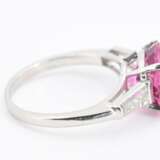 Tourmaline Diamond Ring - photo 5