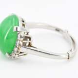 Jade Diamond Ring - фото 3
