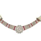 Diamond Ruby Necklace - Foto 1